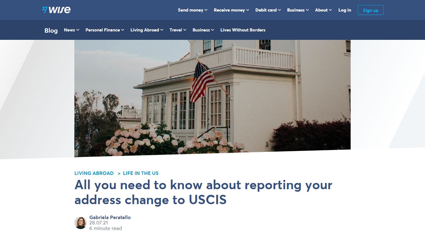 All you need to know about reporting your address change to USCIS - Wise